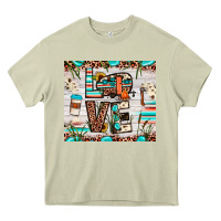 Mossy love camp Heavy Core Tee - JahusDesignShop