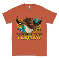 Copper yeehaw bull skull Classic Tee - NancyCooperArtShop