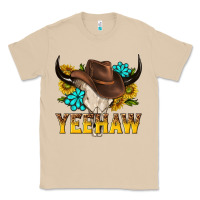 Mushroom yeehaw bull skull Classic Tee - NancyCooperArtShop