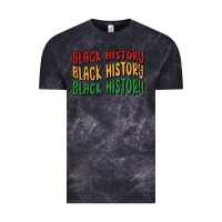 Cloud Black i am black history Vintage Tee - MaliasSmallBusiness