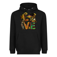 Black love juneteenth africa Heavyweight Hoodie - CowGirlArtShop