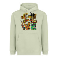 Matcha love juneteenth africa Heavyweight Hoodie - CowGirlArtShop