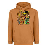 Meerkat love juneteenth africa Heavyweight Hoodie - CowGirlArtShop