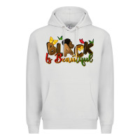 Dove Grey black is beautiful Premium Hoodie - CowGirlArtShop