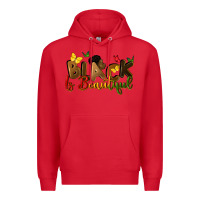 Red black is beautiful Premium Hoodie - CowGirlArtShop