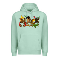 Seafoam black is beautiful Premium Hoodie - CowGirlArtShop