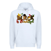 White black is beautiful Premium Hoodie - CowGirlArtShop
