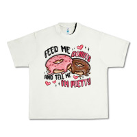 Pistachio feed me donuts and tell me i'm pretty Urban Heavy Tee - MaliasSmallBusiness