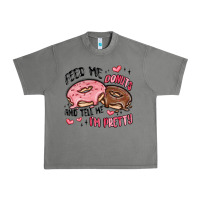 Tornado feed me donuts and tell me i'm pretty Urban Heavy Tee - MaliasSmallBusiness