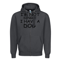 Smoke I m Not Single I Have A Dog Zipper Hoodie - Bettercallsaul