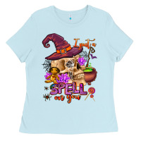 Baby Blue i put a spell on you Ladies Tee - AdoDesignShop