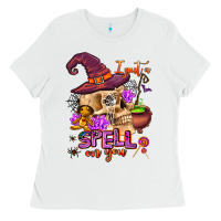 White i put a spell on you Ladies Tee - AdoDesignShop