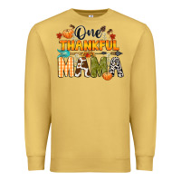Antique Gold one thankful mama Premium Sweatshirt - CowGirlArtShop