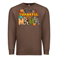 Chestnut one thankful mama Premium Sweatshirt - CowGirlArtShop