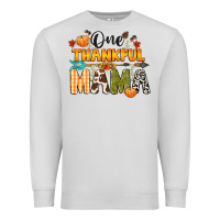 Dove Grey one thankful mama Premium Sweatshirt - CowGirlArtShop