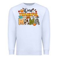 White one thankful mama Premium Sweatshirt - CowGirlArtShop