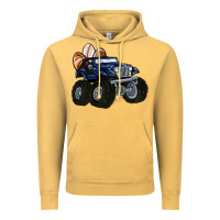 Vintage Mustard easter sports Vintage Hoodie - MaliasSmallBusiness