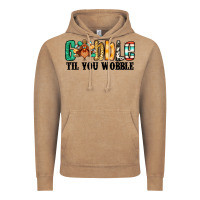 Vintage Coffee gobble til you wobble thanksgiving turkey Vintage Hoodie - Jasminsmagicworld