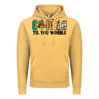 Vintage Mustard gobble til you wobble thanksgiving turkey Vintage Hoodie - Jasminsmagicworld