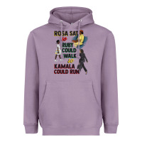 Lavender rosa sat so ruby could walk so kamala could run juneteenth Heavyweight Hoodie - CowGirlArtShop