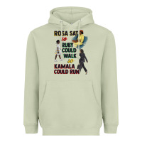 Matcha rosa sat so ruby could walk so kamala could run juneteenth Heavyweight Hoodie - CowGirlArtShop
