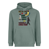 Sage rosa sat so ruby could walk so kamala could run juneteenth Heavyweight Hoodie - CowGirlArtShop