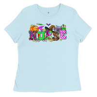 Baby Blue halloween nurse Ladies Tee - AdoDesignShop