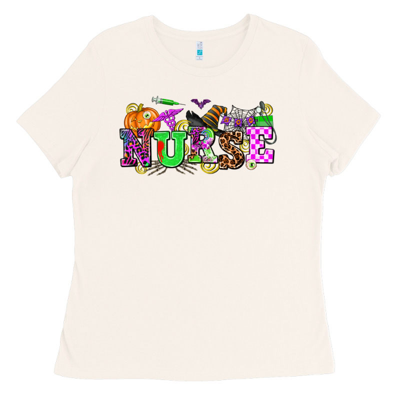 Halloween Nurse Ladies Tee by AdoDesignShop | Teevron