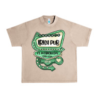French Oak st patricks day ırısh pub Urban Heavy Tee - MaliasSmallBusiness