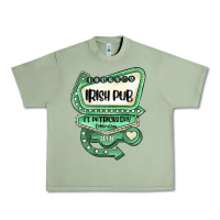 Oil Green st patricks day ırısh pub Urban Heavy Tee - MaliasSmallBusiness