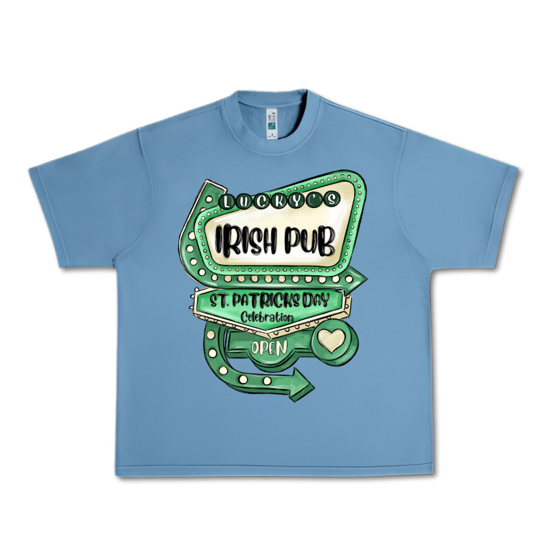 St Patricks Day ırısh Pub Urban Heavy Tee by MaliasSmallBusiness | Teevron