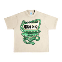 Sandshell st patricks day ırısh pub Urban Heavy Tee - MaliasSmallBusiness