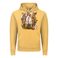 Vintage Mustard easter basket sports Vintage Hoodie - MaliasSmallBusiness