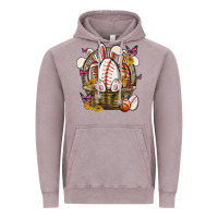 Vintage Zinc easter basket sports Vintage Hoodie - MaliasSmallBusiness