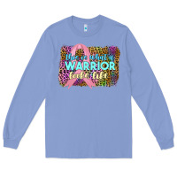 Colony Blue this i̇ss what a wwarrior looks like Long Sleeve Tee - JahusDesignShop