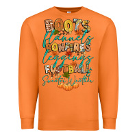 Carrot boots flannels bonfires football Premium Sweatshirt - CowGirlArtShop