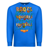 True Royal boots flannels bonfires football Premium Sweatshirt - CowGirlArtShop