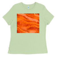 Matcha orange glitter Ladies Tee - JahusDesignShop