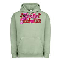 Pigment Oil Green heart breaker Urban Hoodie - FaDigitalArtStudio