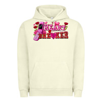 Pigment Pistachio heart breaker Urban Hoodie - FaDigitalArtStudio