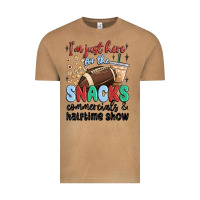 Vintage Camel im just here for the snacks commercials and  halftime show Vintage Tee - MaliasSmallBusiness