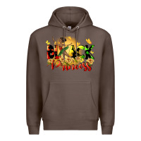 Coffee black princess Premium Hoodie - CowGirlArtShop