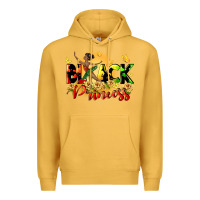 Mustard black princess Premium Hoodie - CowGirlArtShop