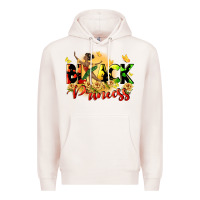 Pale Pink black princess Premium Hoodie - CowGirlArtShop