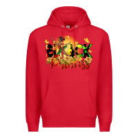 Red black princess Premium Hoodie - CowGirlArtShop