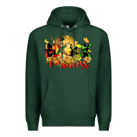 Sports Green black princess Premium Hoodie - CowGirlArtShop
