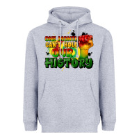 Heather Grey one month cant hold our history Heavyweight Hoodie - CowGirlArtShop