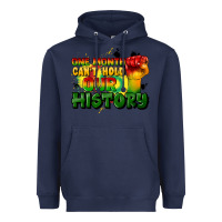 Navy one month cant hold our history Heavyweight Hoodie - CowGirlArtShop