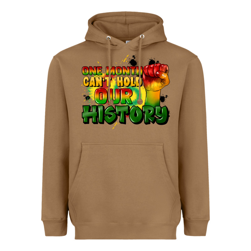One Month Cant Hold Our History Heavyweight Hoodie by CowGirlArtShop | Teevron