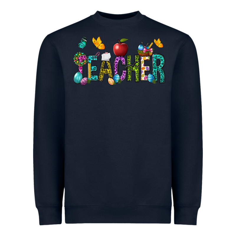 Easter Teacher Heavyweight Sweatshirt by NancyCooperArtShop | Teevron